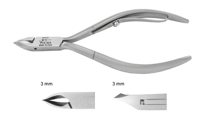 TRONCHESE PROFESSIONALE INOX PER CUTICOLE