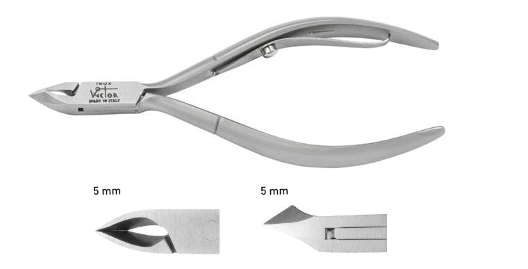 TRONCHESE PROFESSIONALE INOX PER CUTICOLE