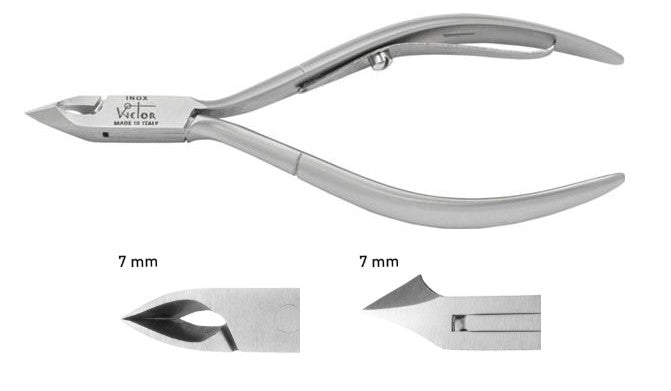 TRONCHESE PROFESSIONALE INOX PER CUTICOLE