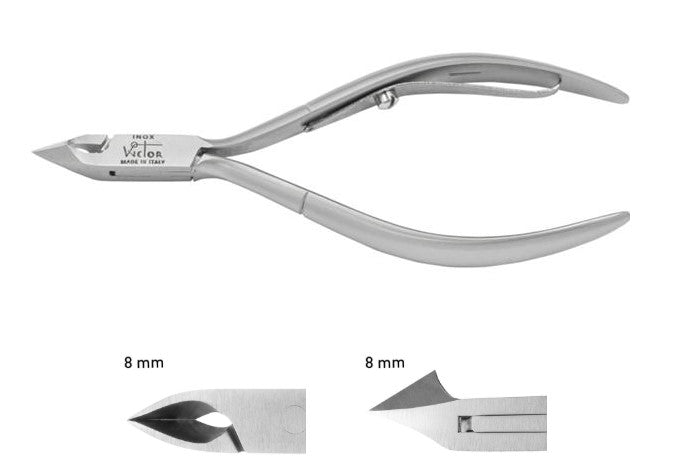 TRONCHESE PROFESSIONALE INOX PER CUTICOLE