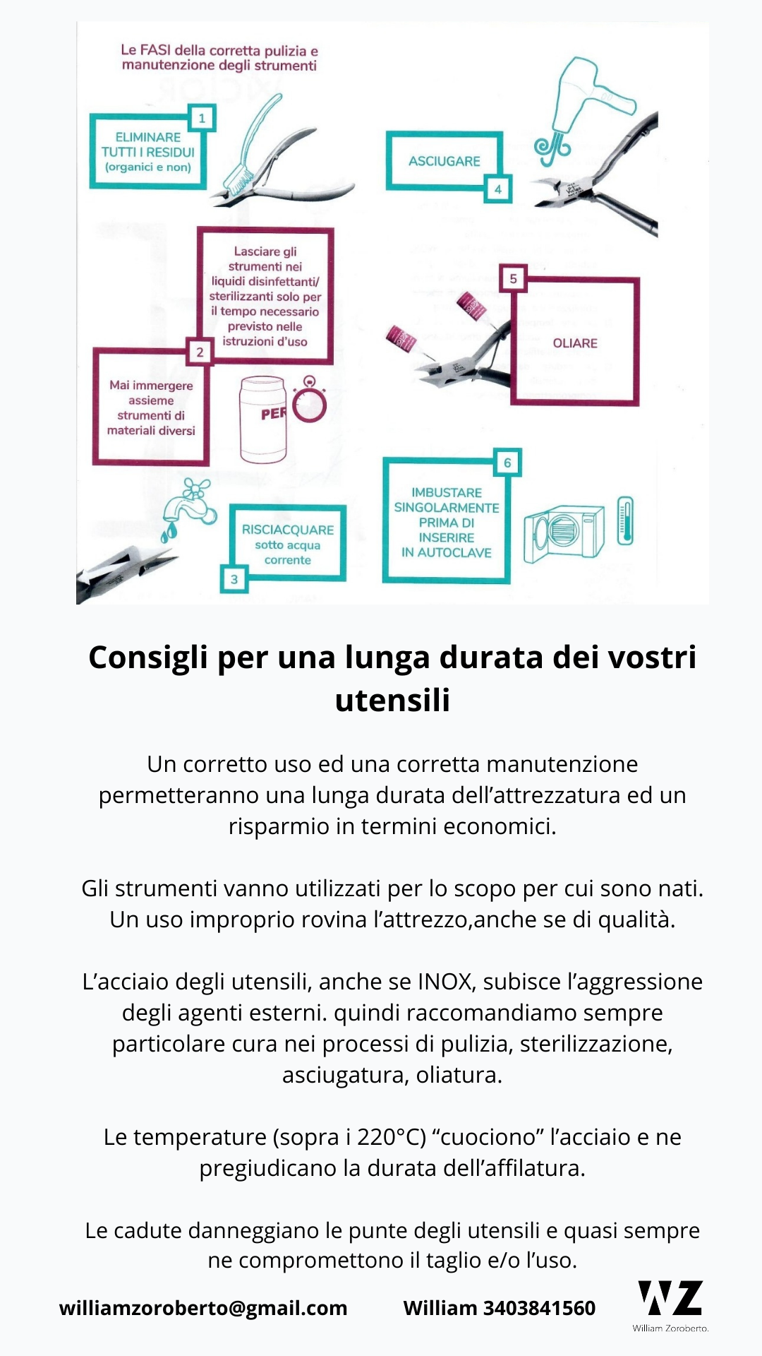 TRONCHESE INOX PER CUTICOLE - ACADEMY LINE