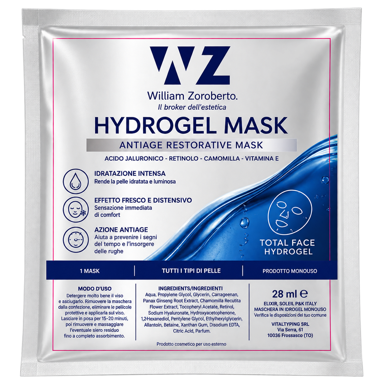 MASCHERA HYDROGEL