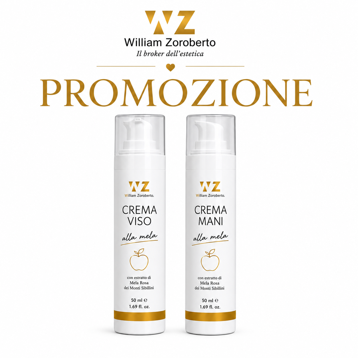 CREMA VISO + CREMA MANI PROMOZIONE