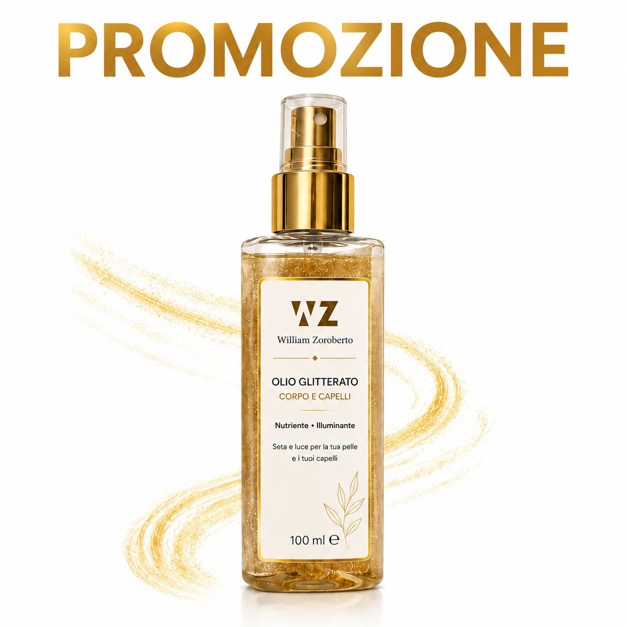 OLIO CORPO GLITTERATO PROMOZIONE