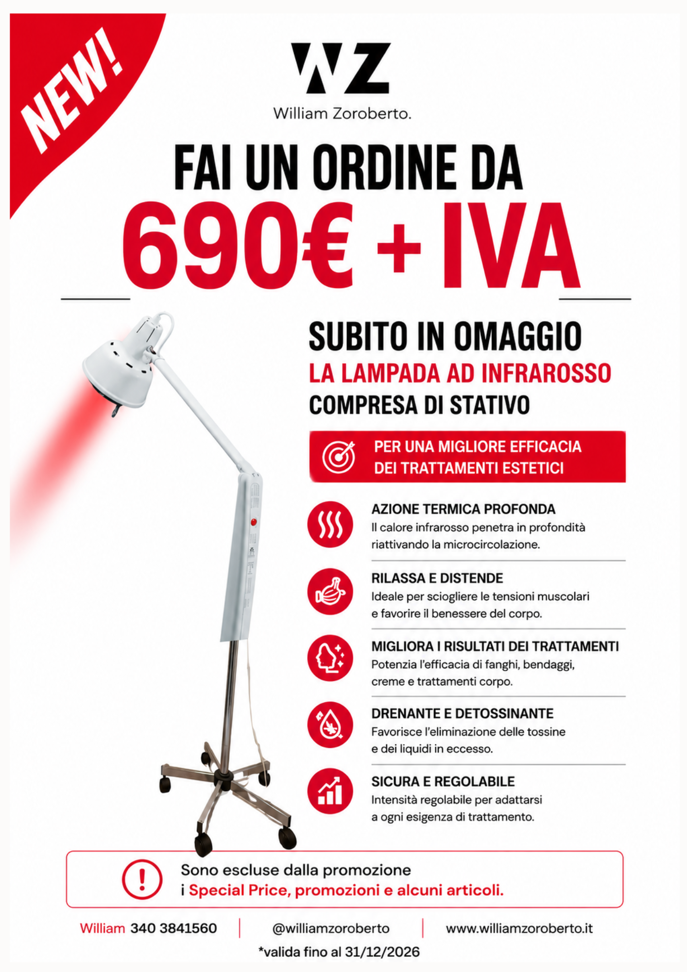 LAMPADA AD INFRAROSSO