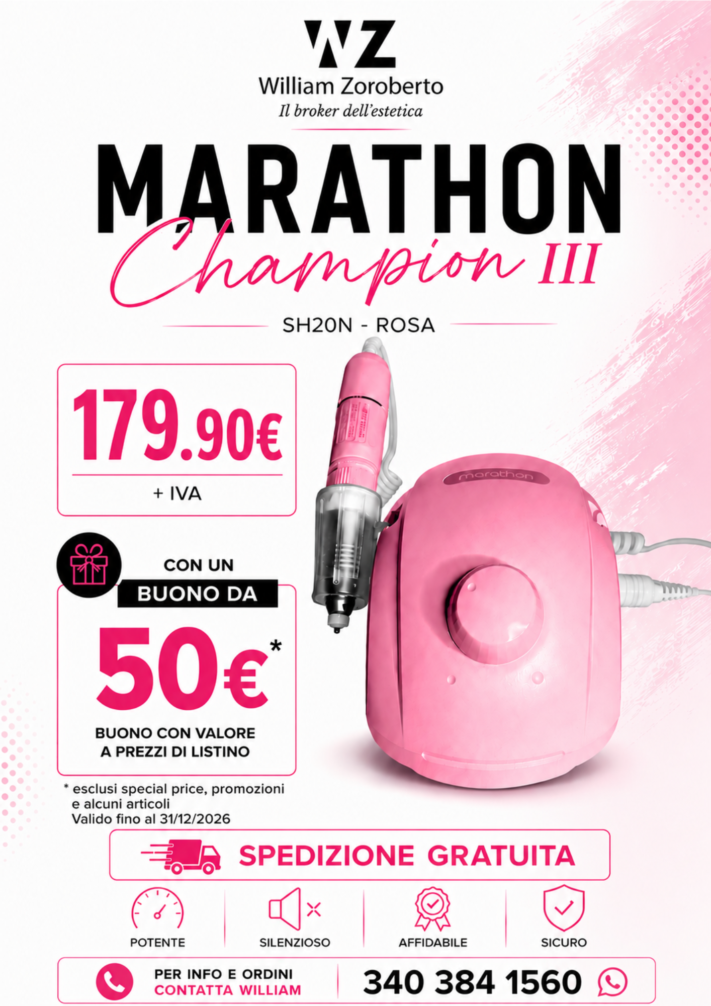 MARATHON CHAMPION III ROSA SH20N