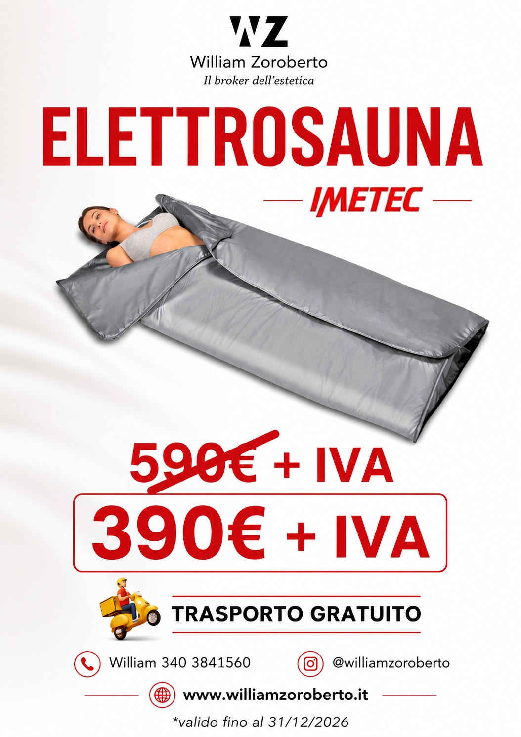 ELETTROSAUNA IMETEC - PROMOZIONE SPECIALE