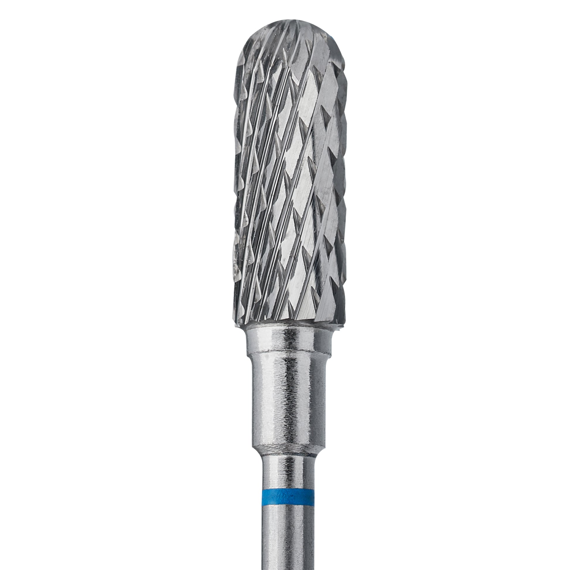 FRESA IN METALLO DURO CILINDRO ARROTONDATO - CRUCIFORME STANDARD MEDIO 13mm, diametro 5 mm