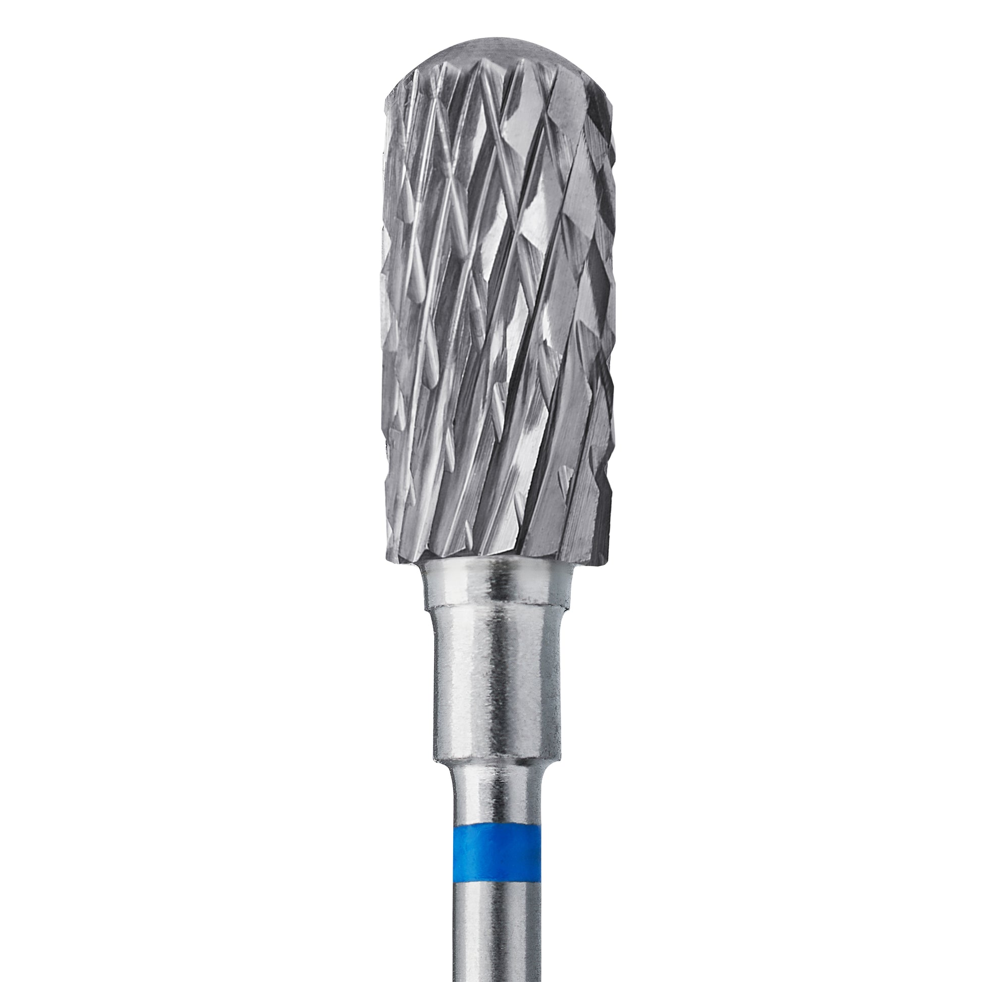 FRESA IN METALLO DURO CILINDRO ARROTONDATO - CRUCIFORME STANDARD MEDIO 14 mm, diametro 6 mm