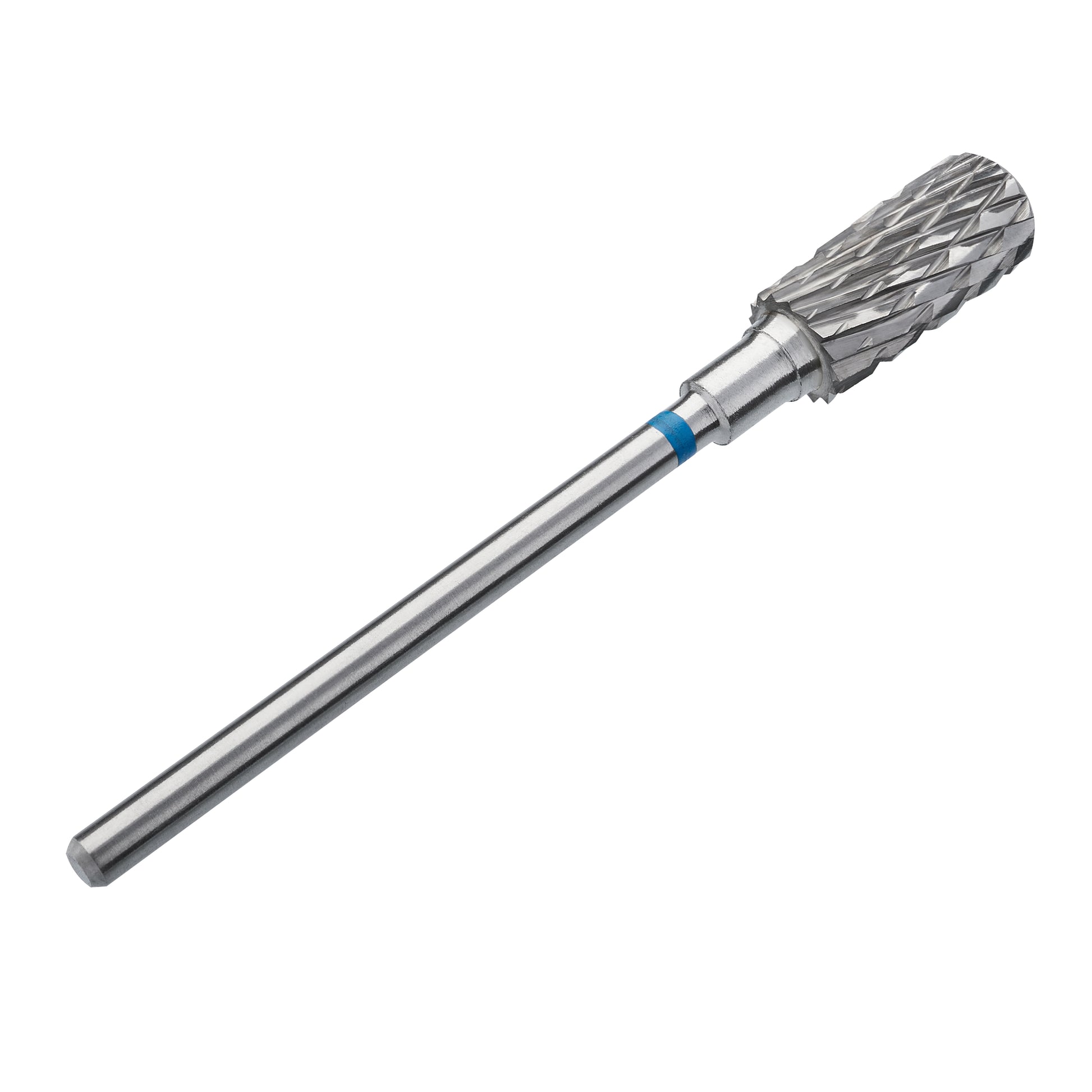 FRESA IN METALLO DURO CILINDRO ARROTONDATO - CRUCIFORME STANDARD MEDIO 14 mm, diametro 6 mm