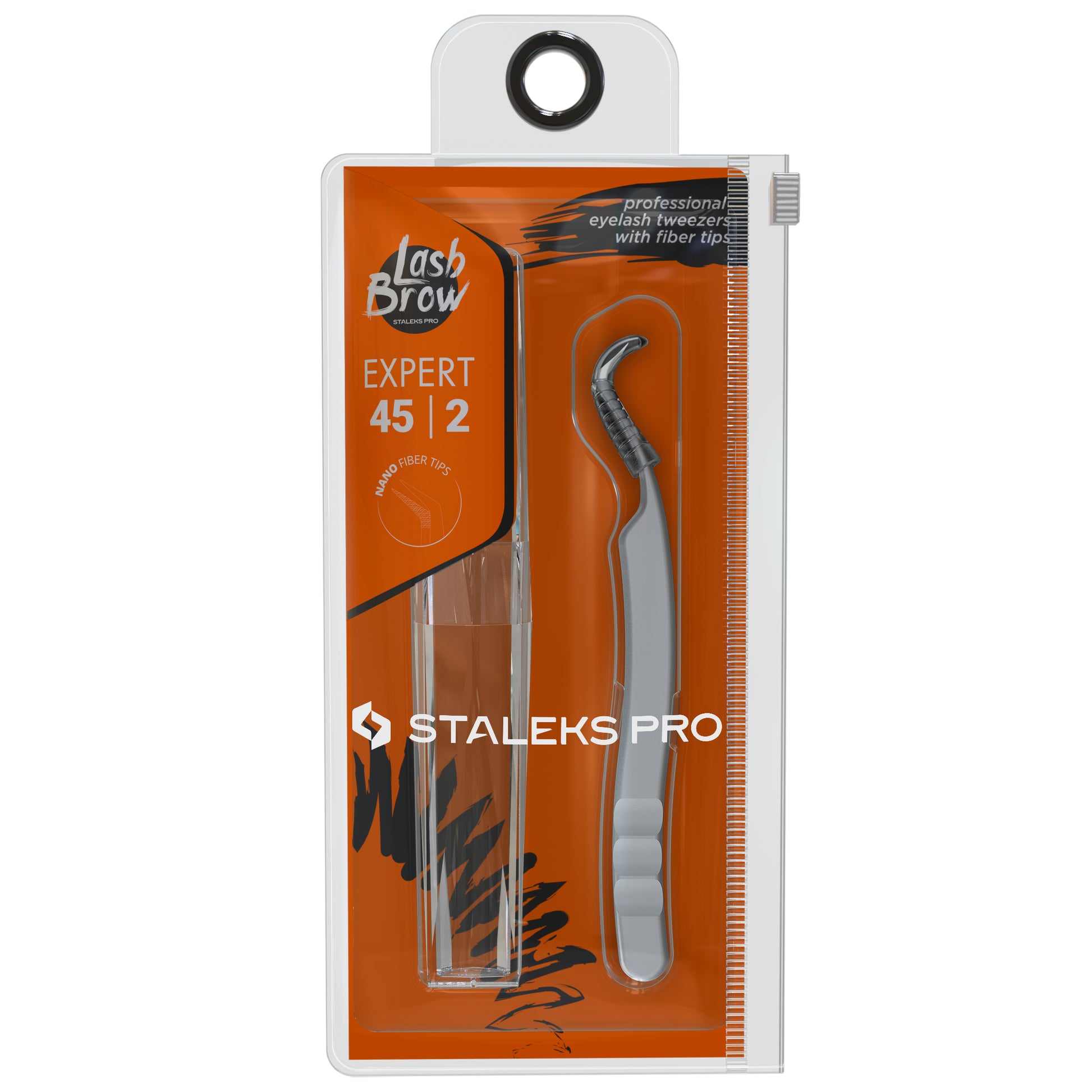 PINZETTA PROFESSIONALE PER ALLUNGAMENTO CIGLIA - EXPERT 45